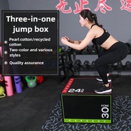 3 in 1 Foam Plyo Jump Box for Box Jumping Practice Plyometric