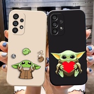 Star Wars Baby Yoda Phone Case For Samsung NOTE 20 10 A21S A20S A16 A15 A14 A13 A12 A06 A05 A05S A04