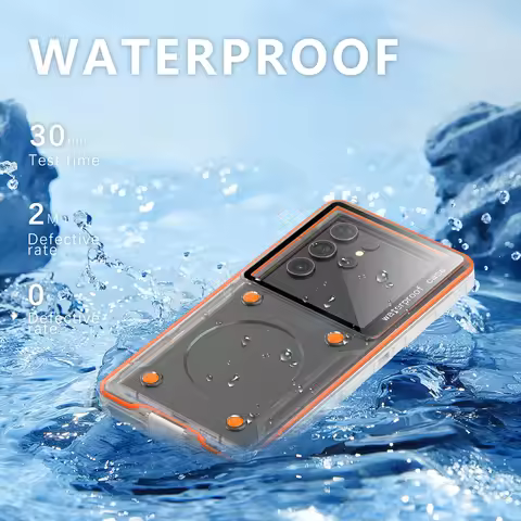 IP68 Waterproof Case for Xiaomi Mi 12 11 10 9 9T Pro Lite A3 A2 Redmi Note 8 9 7Pro K30 Pro Case Ful