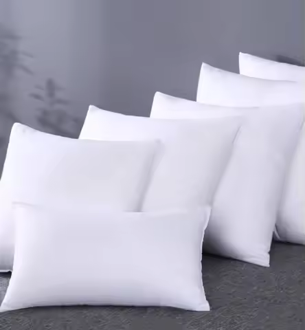 White Pillow Core 30x50cm 45x45cm 50x50cm 40x120cm Large Long Pillow Insert for Side Sleepers Suppor