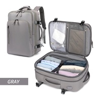 40L Travel Backpack Expandable Waterproof Laptop Backpack 16 inch Woman Large Capacity Travel Bag