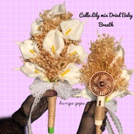 Bunga Tangan Kipas Pengantin / Bridal Handbouquet