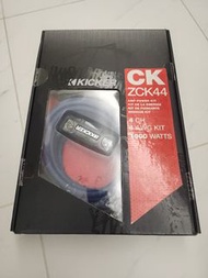 美國Kicker 09ZCK44汽車音響線材套裝 1000 watts Clarion Alpine Pioneer Rockford Fosgate