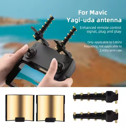 Remote Controller Yagi Antenna Signal Booster Range Extender for DJI Mavic Mini 1/SE Air Spark 2 Pro