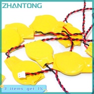 ZHANTONG 5Pcs High-quality Notebook BIOS CMOS Battery Motherboard Battery CR2032 Interface Motherboa