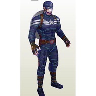 Papercraft Action Figure Captain America