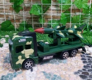 MAINAN MOBIL TRUK RUDAL ANAK MURAH - MINIATUR TRUK ROKET