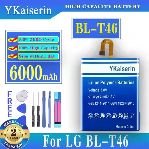 Battery For LG LGIP-570A KC550 G8S ThinQ LM-G810 Zero H650 Q70 Stylo 6 G9 Velvet 5G V60 ThinQ G PAD 