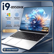 【Local warranty】2026 New 15.6" Ultra Slim Laptop 16GB RAM 1/2TB SSD Windows 11 Pro Core i9-8950HK No