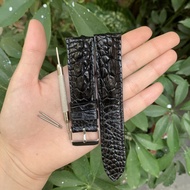 D51. Dây đồng hồ DA CÁ SẤU [DA THẬT 100%] GAI VÂN NỔI SẢN PHẨM GỒM : 1 DÂY + 1 KHÓA TẶNG 2 CHỐT T