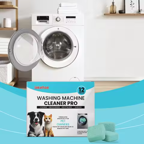 Washing Machine Cleaner for Pet Owners Eliminating Pet Odors Remove Pet Hair Cleaning Washing Machin