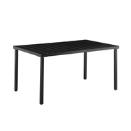 โต๊ะสนาม FONTE รุ่น 1004 ขนาด 150 x 90 x 74.5 ซม. สีดำ