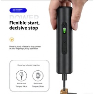 35 in 1 3.7V 1600mAh Electric Screwdriver USB Charging 56 Pieces Drill Bit Lithium-Ion Battery Compa