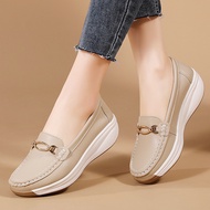 Spring thick-soled women's shoes, thick-soled mom shoes, platform shoes