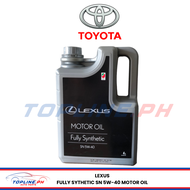 (4L) Toyota Lexus Fully Synthetic SN 5W-40 Motor Oil