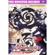 Jujutsu Kaisen 咒术回战 Vol.1-24 End + Movie (Jujutsu Kaisen 0) Anime DVD
