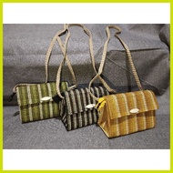 ✫ ✎ ▖ ❃ Native Abaca Sling Bag | Crossbody Bag | Square Sling Bag