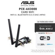 ASUS PCE-AX3000 Wifi 6 Network Card AX3000 Wireless PCI-E Adapter | 2-band Bluetooth 5.0 | MU-MIMO |