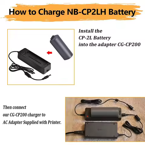 1800mAh Rechargeable Batteries NB-CP2LH NB-CP2L Battery And Charger for Canon SELPHY NB-CP1L,CG-CP20