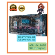 HYUNDAI SANTA FE SANTAFE 2.2 D4HB ENGINE  TOP / FULL OVERHAUL GASKET SET