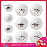 [Ready Stock] 3-star Table Tennis Ball Match Pingpong Ball 10pcs High-performance Table Tennis Balls for Indoor/outdoor Match Training White/yellow 3-star Ping-pong Ball Set