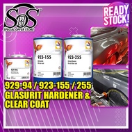 DIY Car Motor Coating GLASURIT 923-255 HS Multi Clear Coat / 923-155 MS Clear Coat with 929-94 HS To
