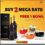 MEGA RATU 1 SET JRM (MEGA RATU 2PCS + FREE ELEGANT BOWL)