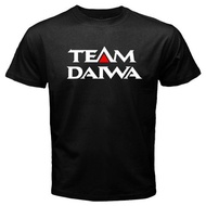 New Team Daiwa Logo Pro Fishing Winner Men Black T-Shirt