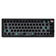BOYI GMK67S-65% Keyboard Kit,Hot-Swappable BT5.0/2.4G/Type-C Tri-Mode Wireless RGB Mechanical Keyboa