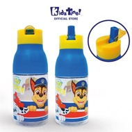 Kidztime x Paw Patrol Boys Golden Badge Double Opening 420ml Sipper Bottle Straw Water Bottle