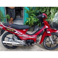 Small 2004 Honda Wave Removable Sticker Red Car Sticker Wave 125 Model