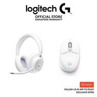 Logitech G Aurora Lightspeed Collection Logitech G735 Wireless Headset +  Logitech G G705 Lightspeed