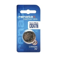 Renata CR2477N CR2477 Swiss Made Coin Cell Lithium Battery 3V