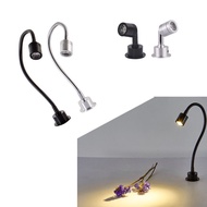 โคมไฟข้างเตียงนอนแบ็คดรอปเป่าลม LED 3W ปรับมุมได้360องศาตู้โชว์เครื่องประดับไฟติดผนัง AC220V ไฟอัตโน