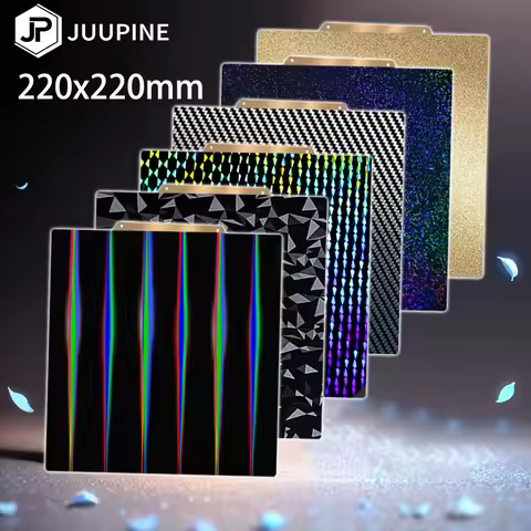 Pei Magnetic Build Plate 220 Starry PEY PEO PET H1H Pei 220x220 Magnetic Spring Steel For Anycubic M