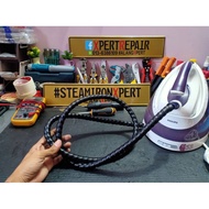 Wayar Seterika Wap Air Tebal Wire Protection Steam Iron Philips Tefal. Wire Pump Water Generator Cord.1.8 Meter Length