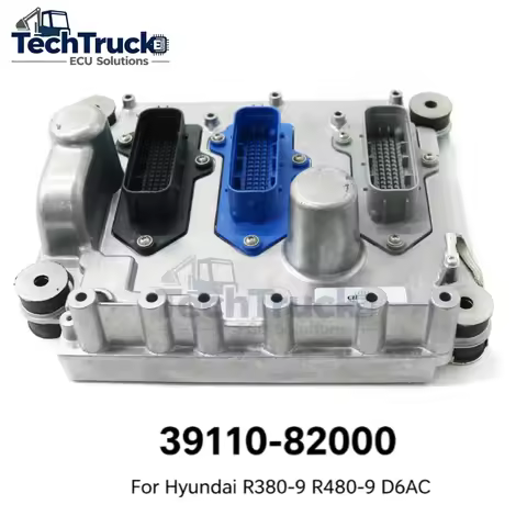 39110‑82000 Engine Controller ECU For Hyundai R380‑9 R480‑9 Excavator D6AC Engine Computer Board Rep