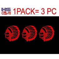 20230724-1249 RED INDIAN APACHEE HEAD  Body Sticker / Stripe / STIKER Stickers, Logos & Emblems