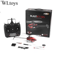 เฮลิคอปเตอร์ Parkten Wltoys ของแท้ K110s เฮลิคอปเตอร์ควบคุมรีโมต3D 6CH 2.4กรัม/6กรัมมอเตอร์ไร้แปรงถ่