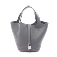 【二手】愛馬仕 HERMES 手提包 Picotin Lock PM Ardoise 其他 Picotin Lock PM Ardoise 女士全新未使用