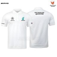 Polo shirt Tshirt Collared shirt Amg Mercedes Petro Nas F1