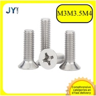 M3/M3.5/M4 304 stainless steel cross countersunk head screw 【SZ-JY888】gd