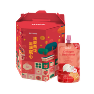 【Ecolite CNY Gift Box】Collagen Bird's Nest drink with Peach Gum, Red Dates &amp; Wolfberries