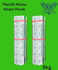 Plastik Mulsa Hitam Perak Cap Elang 8kg Ukuran 120cm Ketebalan 0.35 micron Untuk Pertanian Elang Man