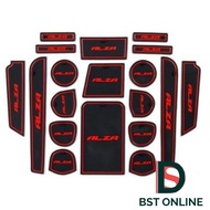 BST Car Interior Slot Mat Cup Holder Carpet Perodua Alza 2009 2010 2011 2012 2013 2014 2015 2016 201