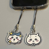 Chiikawa Usachi Mobile Phone Charm Acrylic Mobile Phone Strap GII Little Eight Cute Pendant Lanyard 