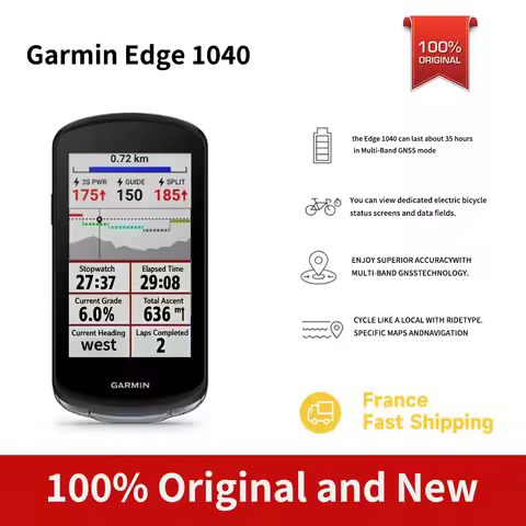 Garmin Edge 1040 Cycling Computer Outdoor Map Navigation Mountain Road Bike Odometer Waterproof Cycl