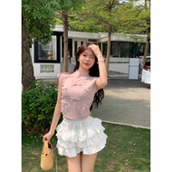 ZERAX - WOMEN MIRABEL TOP/ WOMEN'S SHORT-SLEEVED RIBBON TOP RIBBON COQUETTE CLOTHES/ BANGKOK IMPORTE
