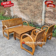 sofa kursi tamu minimalis harga 2 jutaan - kursi tamu kayu jati murah