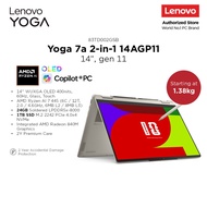 [NEW] Lenovo Yoga 7 2-in-1 14AGP11 | 83TD002GSB | 14" OLED Touch | AMD Ryzen AI 7 445 | 24GB RAM | 1